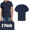 Gildan Men's Ultra Cotton Short Sleeve T-Shirt (2-14 Pack) Craft Bundle Blank Tee for DIY Printing, Navy